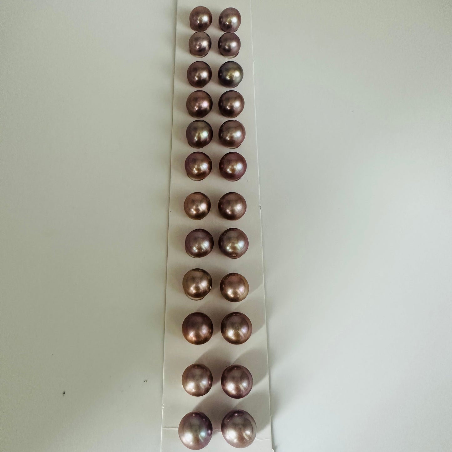 Fresh water pearl Edison Pearls $30/pcs(white) $25/pcs(Purple)
