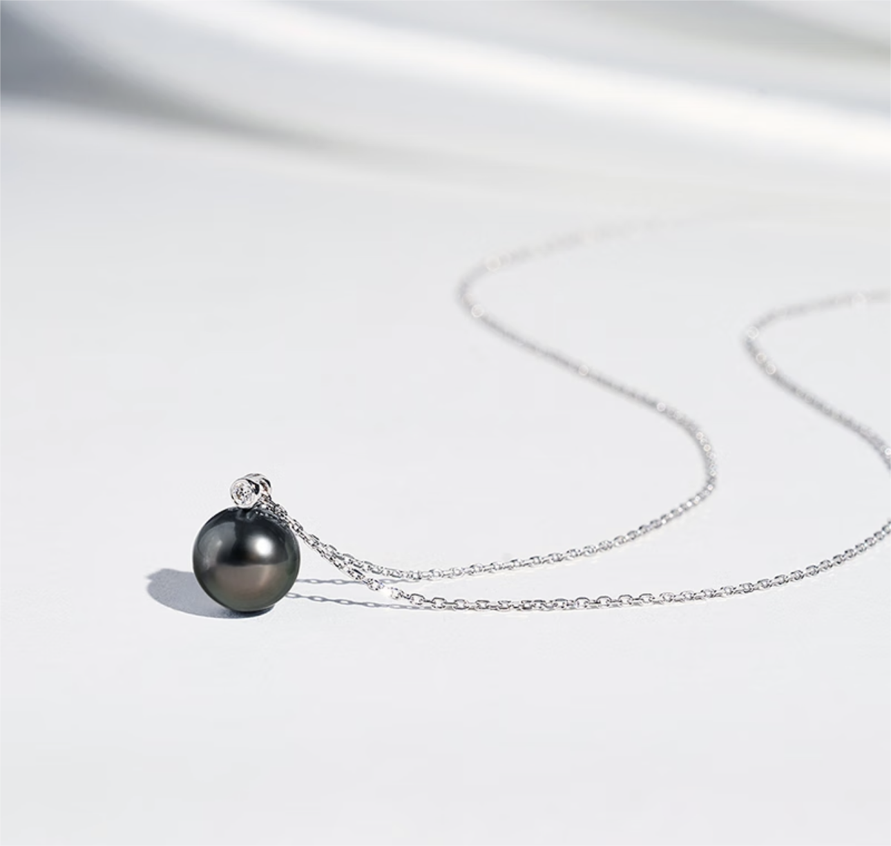 (N9) Tahitian Pearl Necklace Set: $ 169
