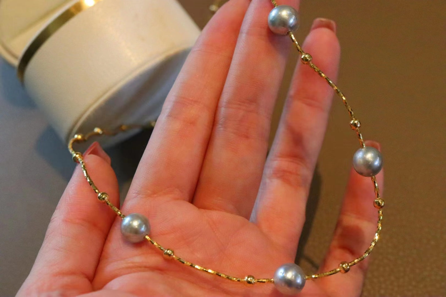 (N22) 925 Madama Pearl Necklace $99