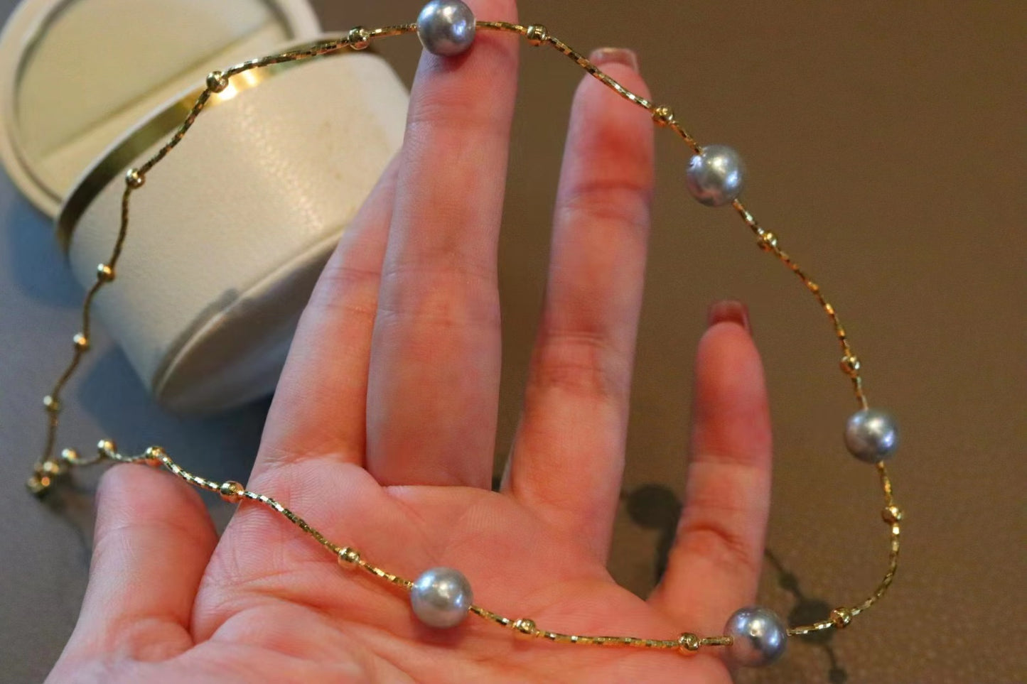 (N22) 925 Madama Pearl Necklace $99