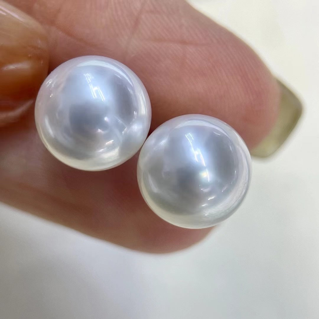 Australian White Pearl Earrings(Customized, no returns)