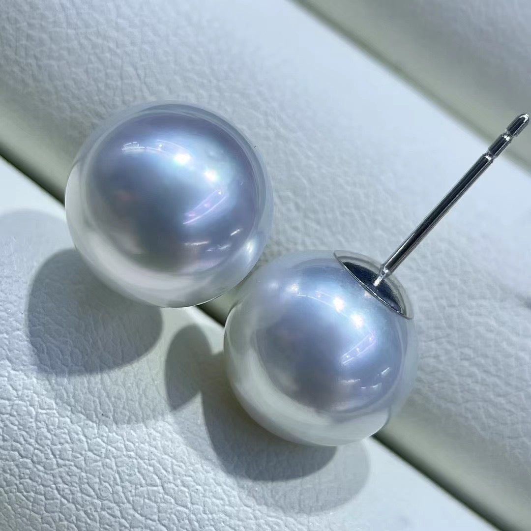 Australian White Pearl Earrings(Customized, no returns)