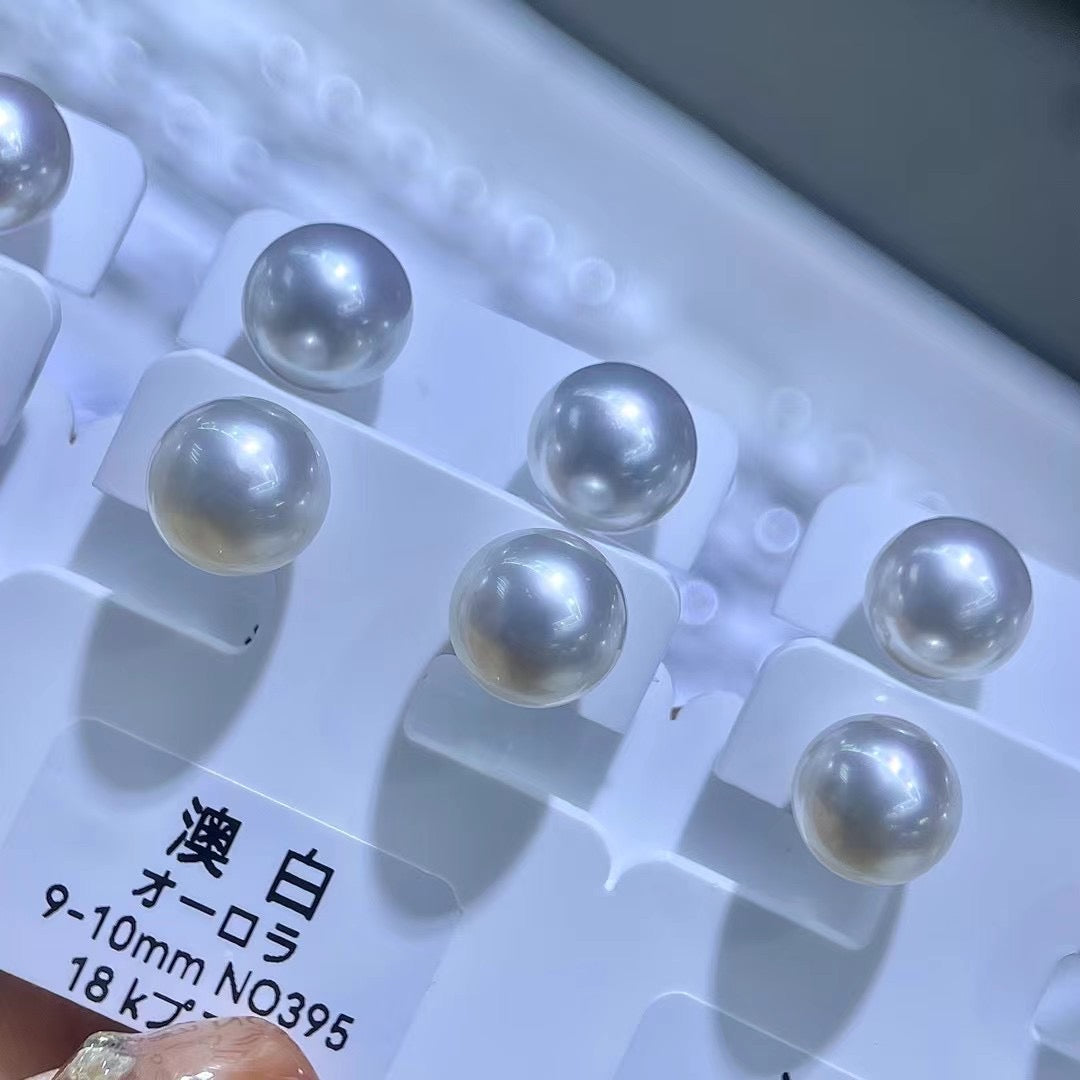 Australian White Pearl Earrings(Customized, no returns)