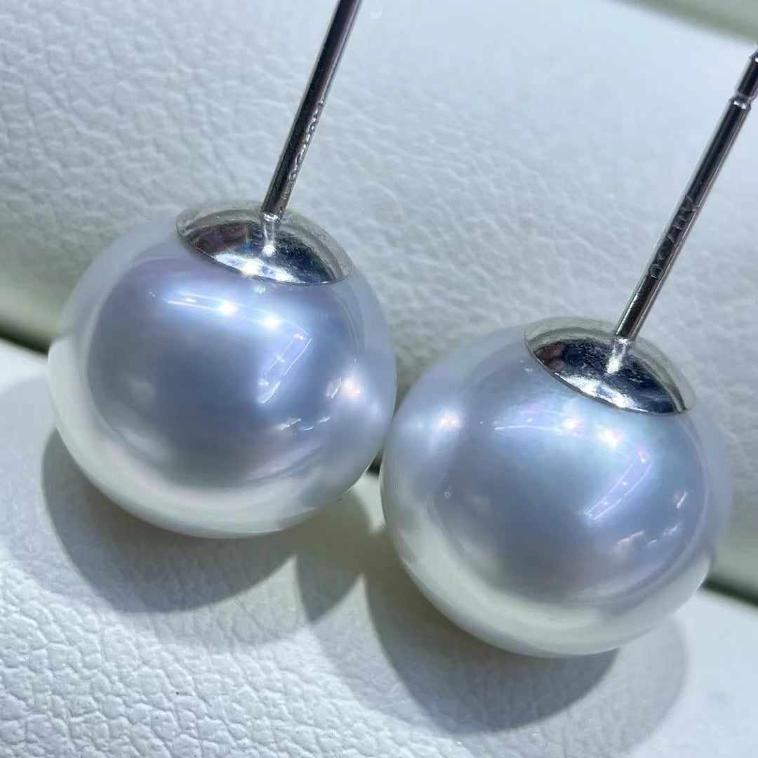 Australian White Pearl Earrings(Customized, no returns)