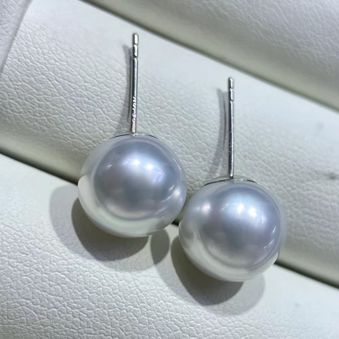 Australian White Pearl Earrings(Customized, no returns)