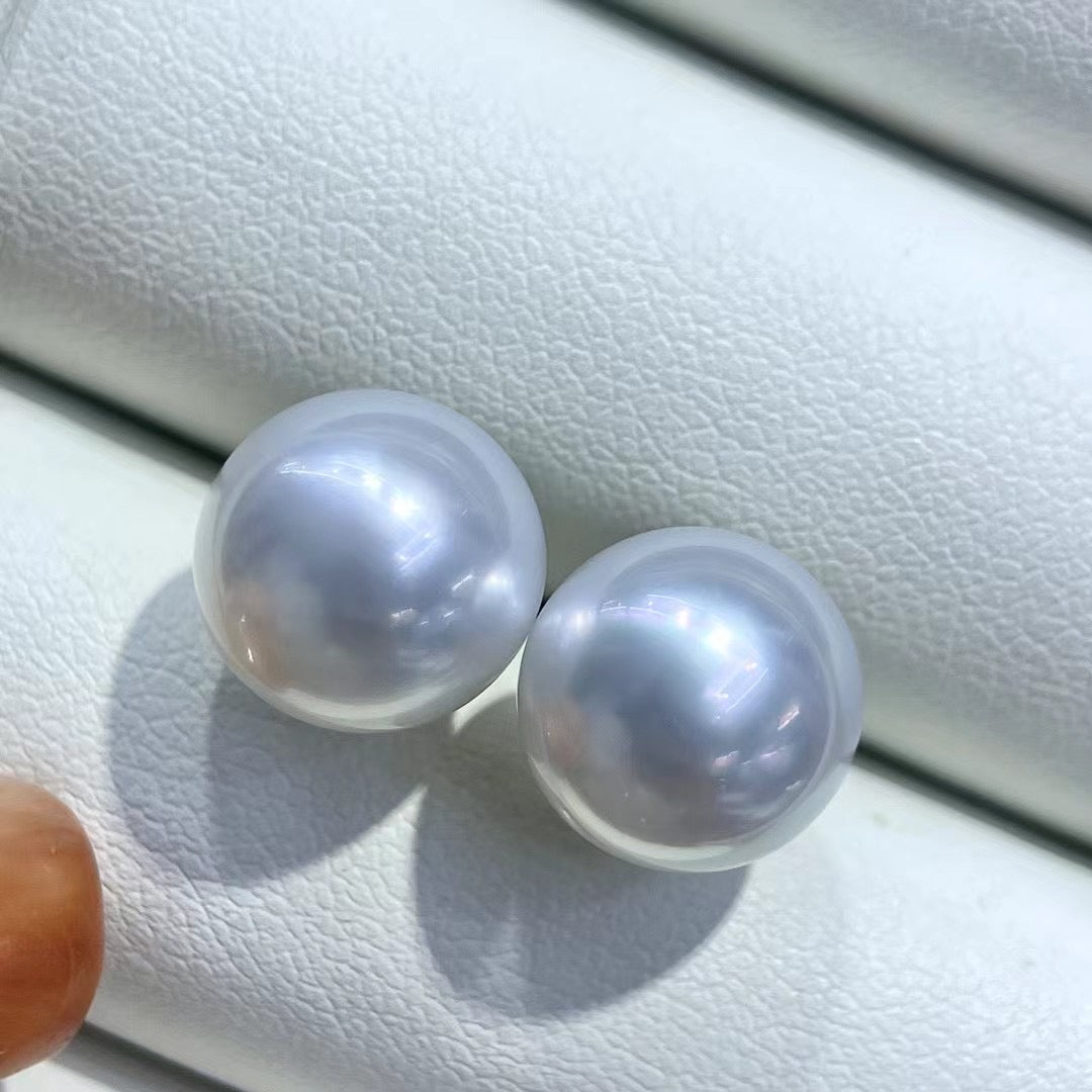 Australian White Pearl Earrings(Customized, no returns)