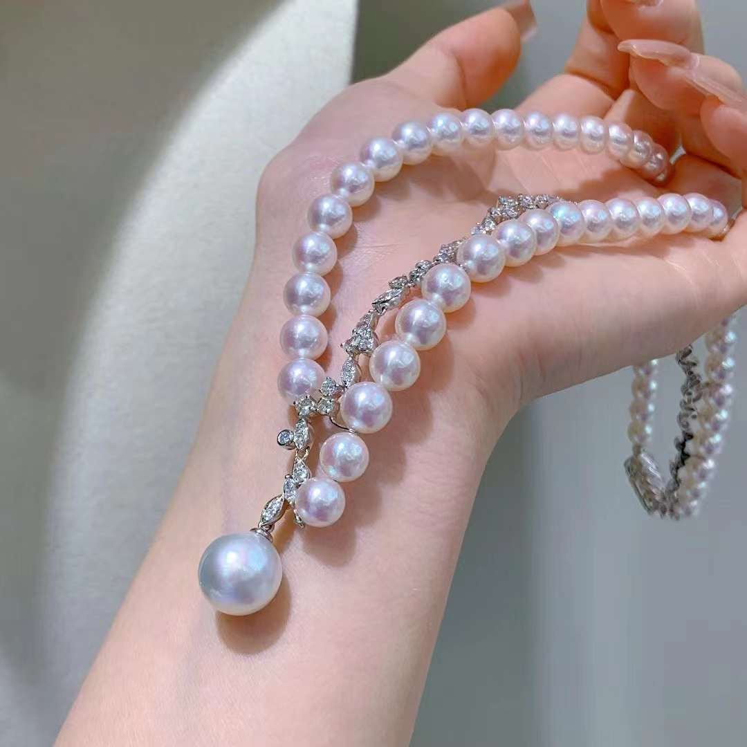 (N14) Pearl necklace (Fashion style) $170