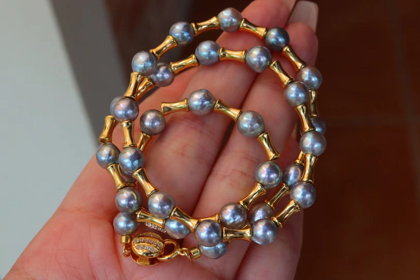 (N7) 925 Madama Pearl Necklace $239