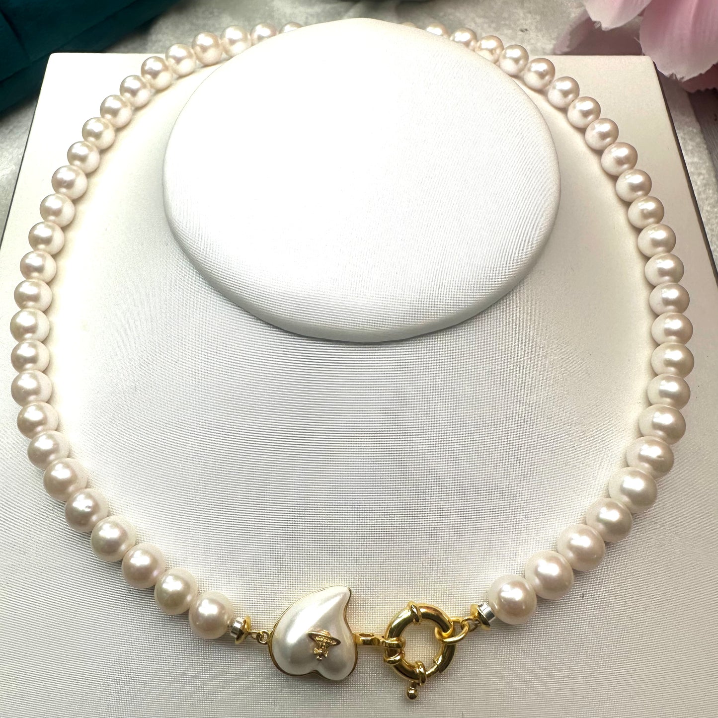 (N13) Pearl necklace (Fashion style) $170