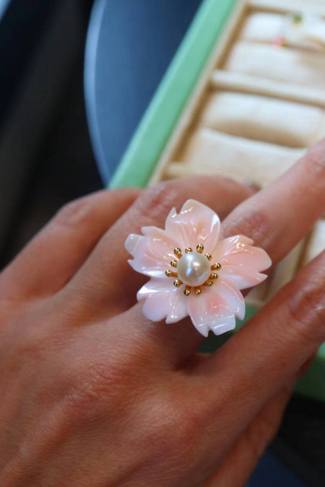 [R11] Ring flower  style $39.99